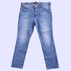 Express Denim Perfect High Rise Legging Jeans Medium Wash‎ Blue Womens 18S 18C